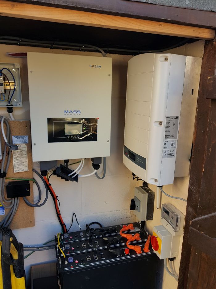 Solar panel installation battery Solar Store Menai Bridge North Wales 8